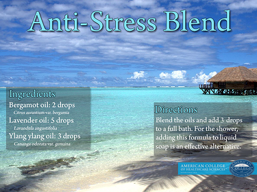Anti-Stress Aromatherapy Blend 