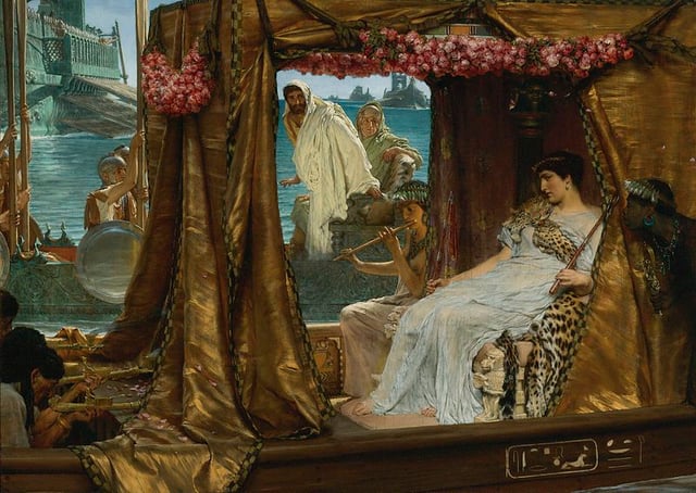 Cleopatra and Marc Antony