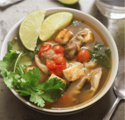 A Bowl of Thai Lemongrass Soup