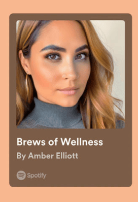 Brews of Wellness podcast image of amber elliot
