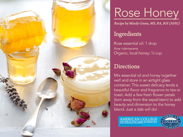 rose honey recipe