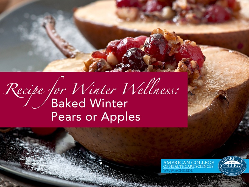 Recipe for Winter Wellness: Baked Winter Pears or Apples